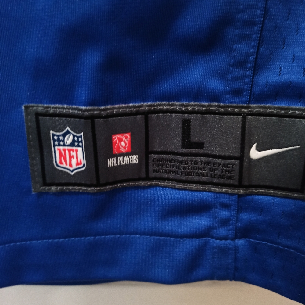 Nike Vapor Limited Stefon Diggs Buffalo Bills NFL Football Jersey Blue Adult L - Picture 6 of 16